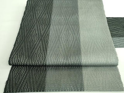 平和屋着物＊極上 夏物 八寸名古屋帯 羅 間道 逸品 DZAA9487kh5