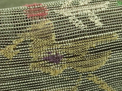 平和屋着物＊極上 夏物 1854年創業 帯屋捨松 八寸名古屋帯 コプト文様 逸品 DZAA9495kh5