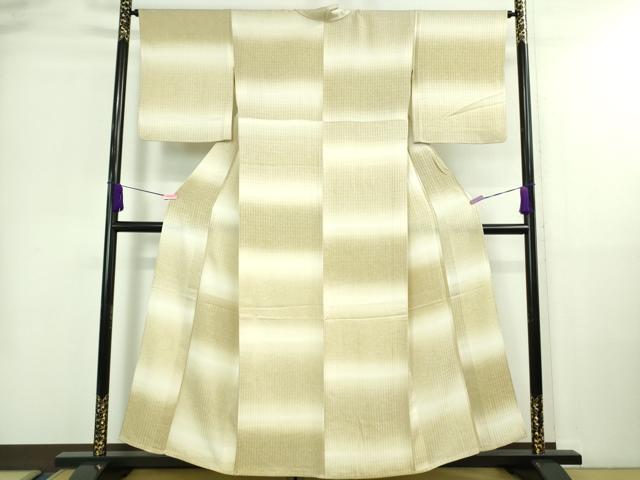 平和屋着物▽極上 二代目 滉 小紋 単衣 いろがさね 錦彩ぼかし 暈し染め さが美扱い 反端付き 逸品 DZAA9557kh5