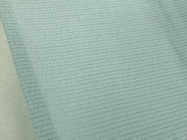 平和屋着物＊極上 夏物 洗える最高級着物 ＜英＞はなぶさ謹製 色無地 絽縮緬 秘色色 逸品 DZAA9560kh5