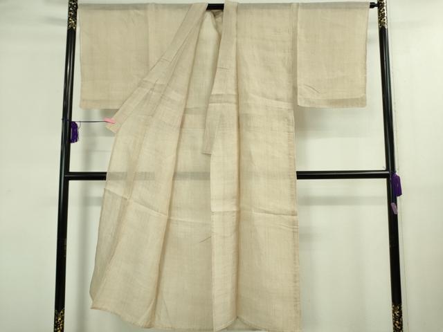 平和屋本店＊極上 夏物 男性 紬屋吉平 上布 麻 たとう紙・残布付き 逸品 DZAA9570kh5