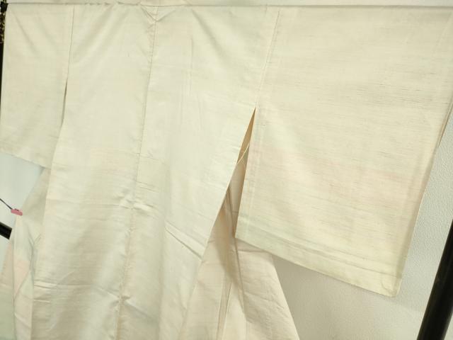 平和屋着物▽極上 紅花紬 米沢 訪問着 単衣 逸品 DZAA9576kh5