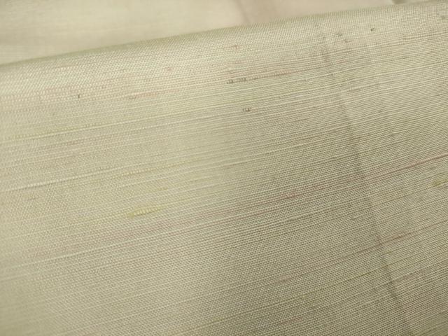 平和屋着物▽極上 紅花紬 米沢 訪問着 単衣 逸品 DZAA9576kh5