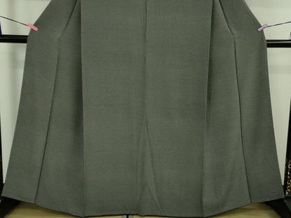 平和屋着物●極上　伝統工芸士　砂川健一　江戸小紋　行儀　黒×白　小田急百貨店扱い　逸品　DZAA9581kh5