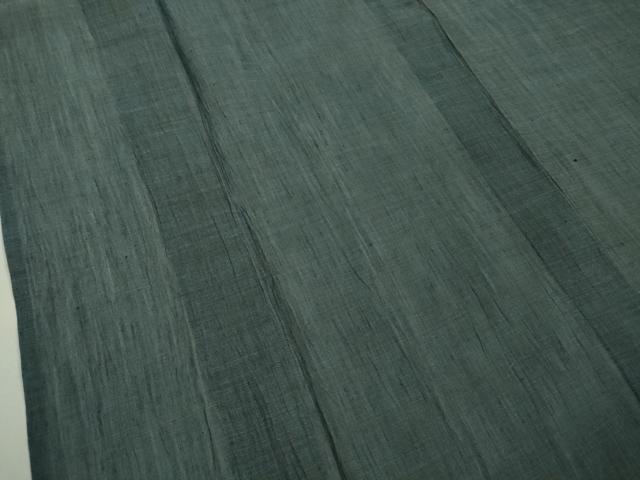 平和屋着物＊極上 夏物 本場小千谷ちぢみ 麻 色無地 薄花色 逸品 DZAA9595kh5