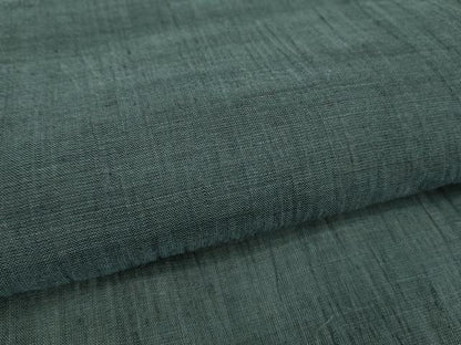 平和屋着物＊極上 夏物 本場小千谷ちぢみ 麻 色無地 薄花色 逸品 DZAA9595kh5