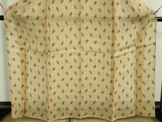 平和屋本店■極上　夏物　芭蕉布　手積み芭蕉糸100％　逸品　未使用　DZAA9596kh5