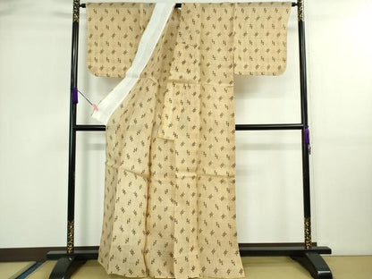 平和屋本店■極上　夏物　芭蕉布　手積み芭蕉糸100％　逸品　未使用　DZAA9596kh5