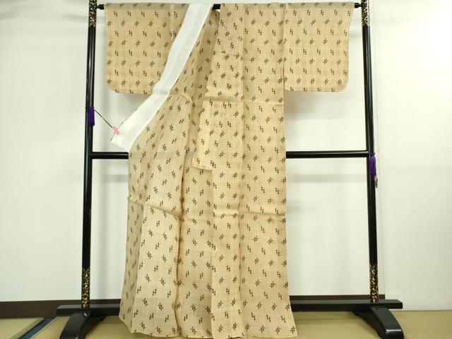 平和屋本店■極上　夏物　芭蕉布　手積み芭蕉糸100％　逸品　未使用　DZAA9596kh5
