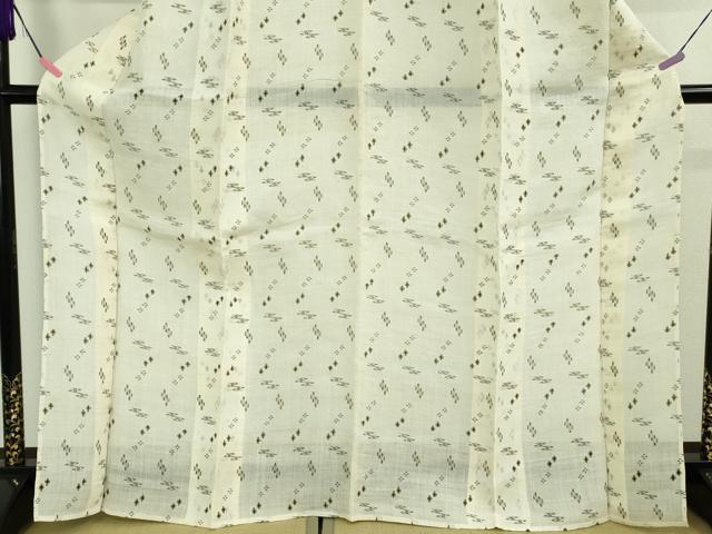 平和屋本店＊極上 夏物 沖縄県無形文化財指定 本場八重山上布 麻 西武百貨店扱い 逸品 未使用 DZAA9597kh5