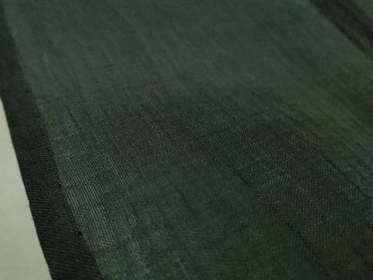 平和屋着物＊極上 夏物 男性 本場小千谷ちぢみ 麻 色無地 蝉色 逸品 DZAA9598kh5