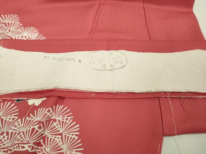 平和屋本店■極上　創業460年・千總　振袖　駒刺繍　吉祥花風景　今様色地　金彩　反端付き　逸品　未使用　DZAA9617kh5