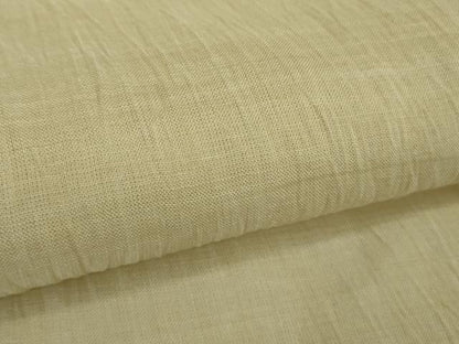 平和屋着物＊極上 夏物 本場小千谷ちぢみ 麻 色無地 蒸栗色 逸品 未使用 DZAA9643kh5