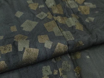 平和屋着物▽極上 訪問着 無双 紗袷 紗×紗 箔散らし 暈し染め 金銀彩 逸品 未使用 DZAA9655kh5