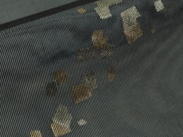 平和屋着物▽極上 訪問着 無双 紗袷 紗×紗 箔散らし 暈し染め 金銀彩 逸品 未使用 DZAA9655kh5