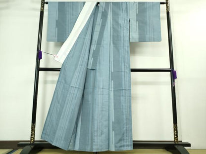 平和屋着物▽極上 都喜ヱ門 本場大島紬 単衣 7マルキ 草木染 壺垂 藤絹織物謹製 証紙付き 逸品 DZAA9666kh5