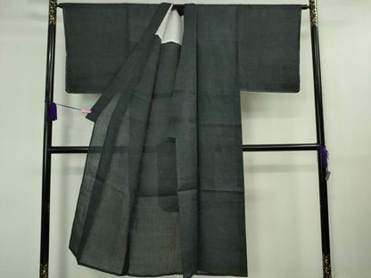 平和屋着物＊極上 夏物 男性 石川県指定無形文化財 能登上布 本麻手織上布 逸品 未使用 DZAA9673kh5