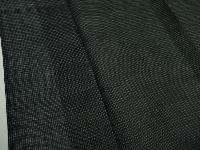 平和屋着物＊極上 夏物 男性 石川県指定無形文化財 能登上布 本麻手織上布 逸品 未使用 DZAA9673kh5