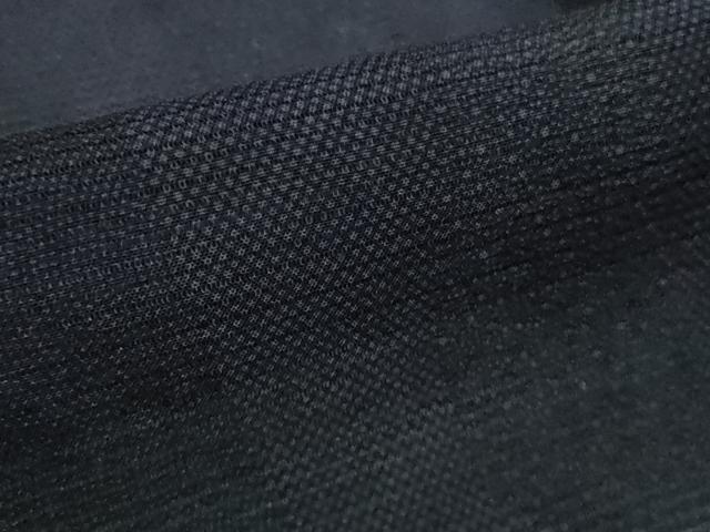 平和屋着物＊極上 夏物 江戸小紋 絽 よろけ縞 深紫色 小田急百貨店扱い 逸品 DZAA9676kh5