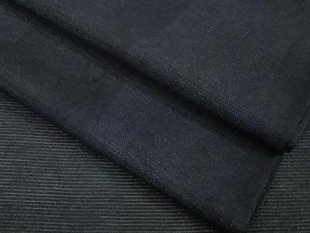 平和屋着物＊極上 夏物 江戸小紋 絽 よろけ縞 深紫色 小田急百貨店扱い 逸品 DZAA9676kh5
