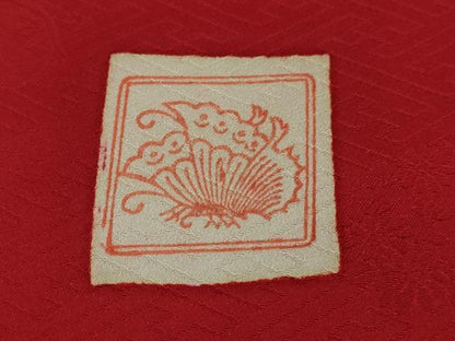 平和屋本店■極上　銀座新松　振袖　友禅　駒刺繍　風景花文　金彩　逸品　DZAA9694kh5
