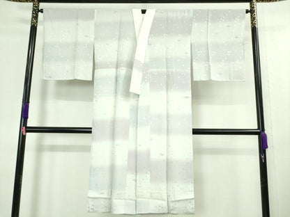 平和屋本店■極上 吉乃一廉 幻の辻が花 訪問着・長襦袢セット 立波花文 暈し染め 金彩 銀通し地 京都きもの友禅 逸品　未使用　DZAA9699kh5