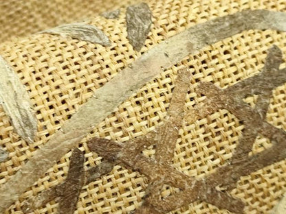 平和屋本店＊極上 夏物 科布 蓑虫工芸作家 田尾笛秋 八寸名古屋帯 流水鴛鴦 逸品 DZAA9700kh5