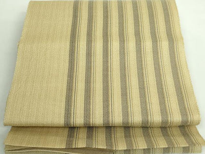 平和屋着物＊極上 夏物 八寸名古屋帯 間道 逸品 DZAA9701kh5