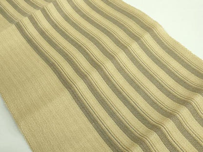 平和屋着物＊極上 夏物 八寸名古屋帯 間道 逸品 DZAA9701kh5