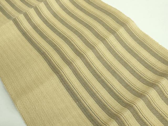 平和屋着物＊極上 夏物 八寸名古屋帯 間道 逸品 DZAA9701kh5