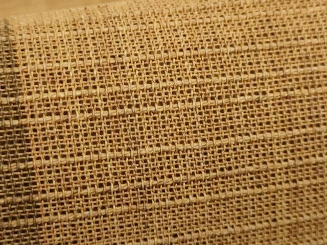 平和屋着物＊極上 夏物 八寸名古屋帯 格子 紙布 逸品 DZAA9704kh5
