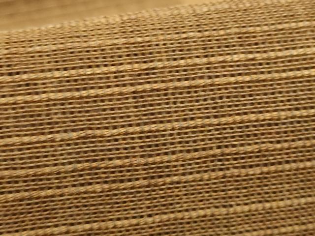 平和屋着物＊極上 夏物 八寸名古屋帯 格子 紙布 逸品 DZAA9704kh5