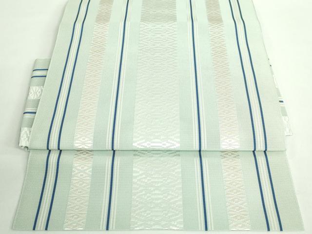 平和屋着物＊極上 夏物 本場筑前博多織 つけ帯 紗献上 夏虫色地 逸品 DZAA9761kh5