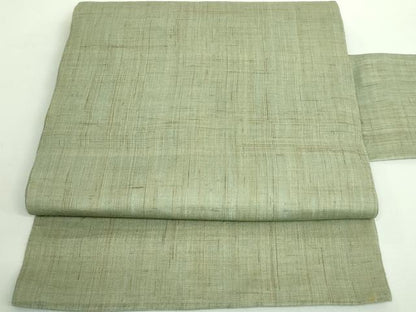 平和屋着物＊極上 夏物 九寸名古屋帯 麻 逸品 DZAA9780kh5