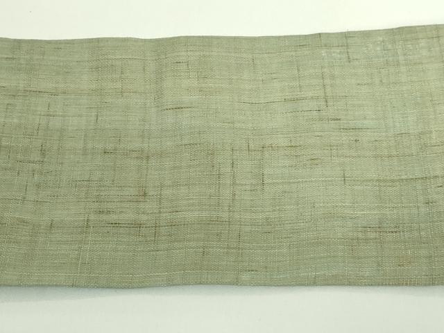 平和屋着物＊極上 夏物 九寸名古屋帯 麻 逸品 DZAA9780kh5