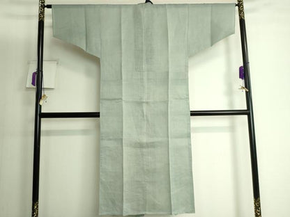 平和屋着物＊夏物 男性 長襦袢 岩井茶色地 麻 逸品 DZAA9797kh5