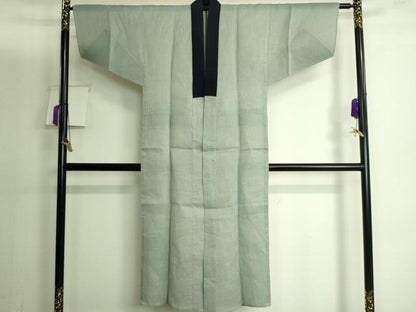 平和屋着物＊夏物 男性 長襦袢 岩井茶色地 麻 逸品 DZAA9797kh5