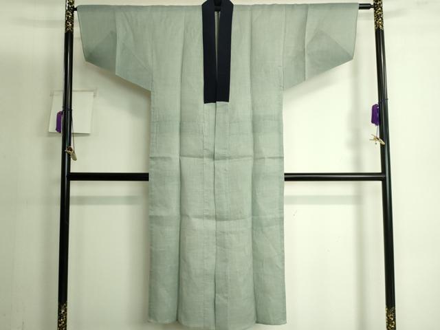 平和屋着物＊夏物 男性 長襦袢 岩井茶色地 麻 逸品 DZAA9797kh5