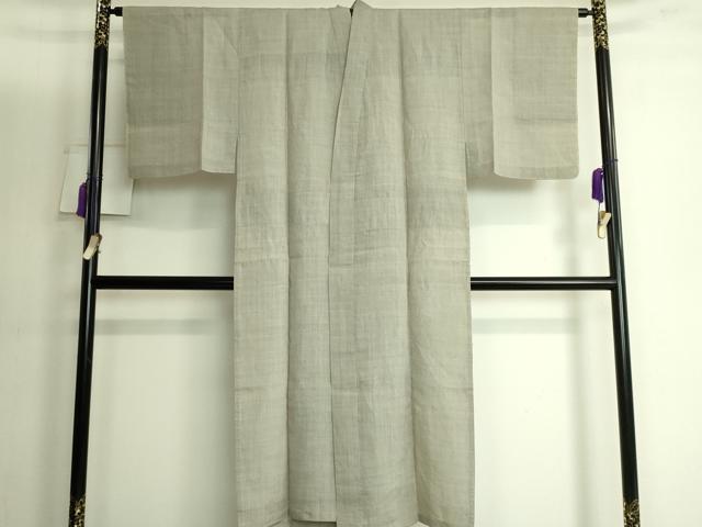 平和屋着物＊夏物 男性 長襦袢 鶸茶色地 麻 逸品 DZAA9798kh5