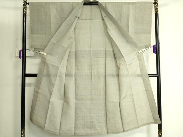 平和屋着物＊夏物 男性 長襦袢 鶸茶色地 麻 逸品 DZAA9798kh5