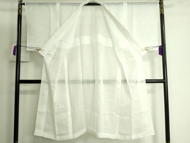 平和屋着物＊夏物 長襦袢 草花紋紗 麻 逸品 DZAA9799kh5