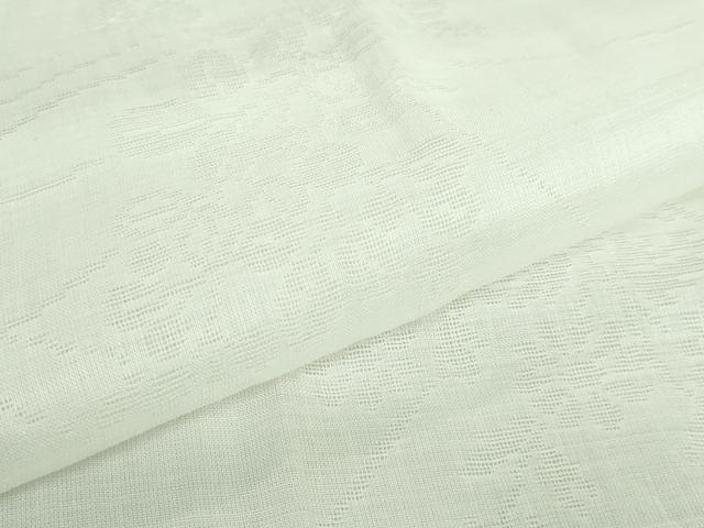 平和屋着物＊夏物 長襦袢 草花紋紗 麻 逸品 DZAA9799kh5