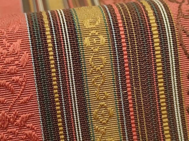 平和屋着物＊極上 夏物 本場筑前博多織 八寸名古屋帯 紗献上 逸品 DZAA9804kh5