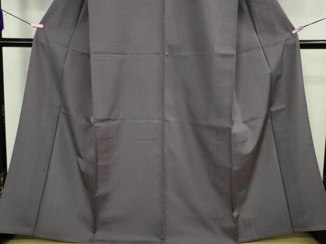 平和屋着物▽極上 色無地 単衣 紫苑色 逸品 未使用 DZAA9836kh5