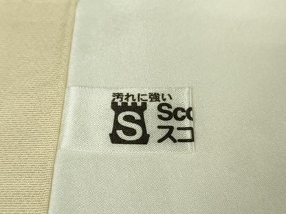 平和屋本店●極上　訪問着　総手刺繍　枝垂れ桜　暈し染め　金糸　逸品　DZAA9851kh5