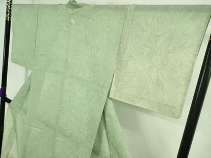 平和屋着物＊極上 夏物 訪問着 絽 墨流し文様 暈し染め 逸品 DZAA9909kh5