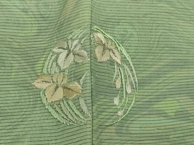 平和屋着物＊極上 夏物 訪問着 絽 墨流し文様 暈し染め 逸品 DZAA9909kh5