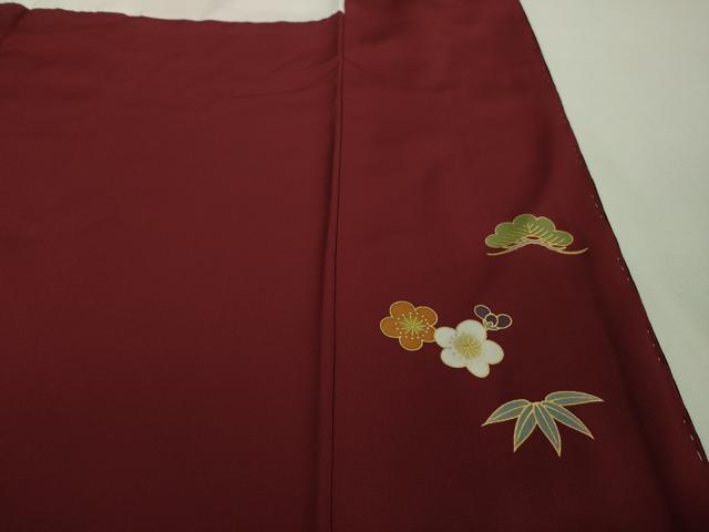 平和屋着物■極上　訪問着　宝尽くし　黒地　逸品　DZAA9921kh5