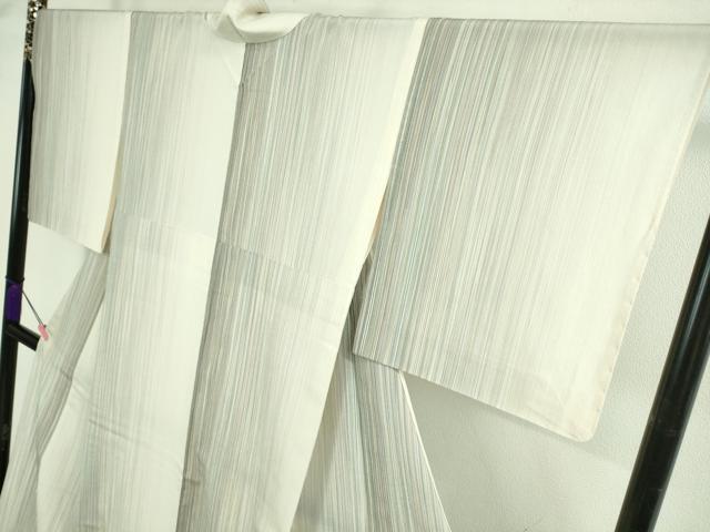 平和屋着物■極上　本塩沢　やまだ織　200色　単衣　さが美扱い　逸品　未使用　DZAA9998kh5