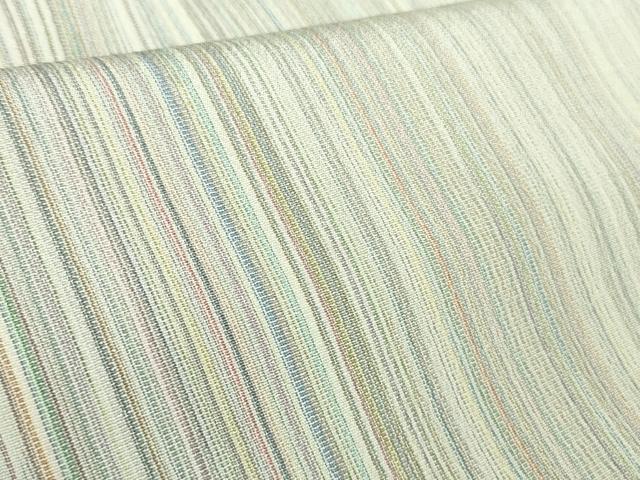 平和屋着物■極上　本塩沢　やまだ織　200色　単衣　さが美扱い　逸品　未使用　DZAA9998kh5